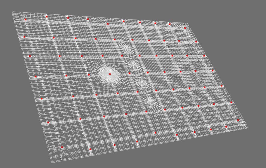 Isolators under the basemat of the NPP building analyzed in Part 1 of this example