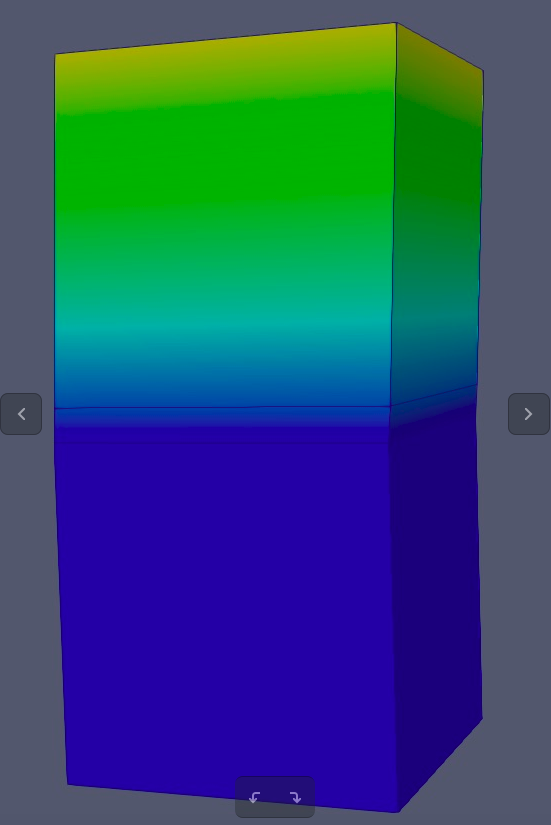 Intermediate step whereby the contact layer strength is not mobilized.